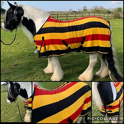 £26.95 • Buy Fleece Rug, Cooler, Travel, Under Rug, Newmarket, 5ft 3”, FREE UK Postage