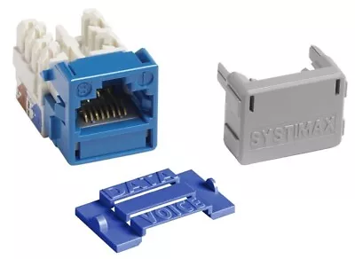 LOT Of 3 CommScope Systimax MGS400 Blue Outlet 700206758 • $25