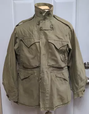 WWII/2 US Army M-1943 OD Field Jacket. • $13.50