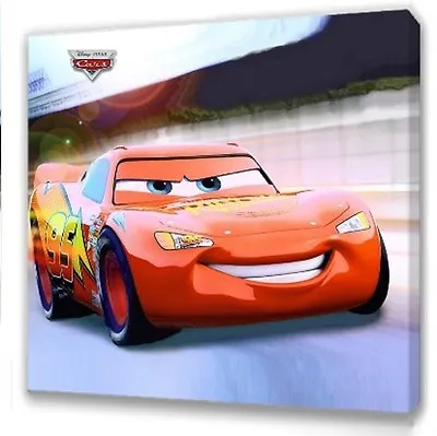 Disney Cars Mcqueen Canvas Picture Ready To Hang • £7.49