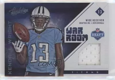 2012 Panini Absolute War Room Materials Prime /49 Kendall Wright #19 Rookie RC • $2.55