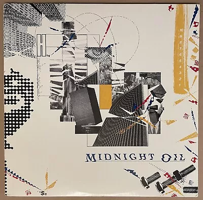 MIDNIGHT OIL - 10 9 8 7 6 5 4 3 2 1 (Vinyl LP) 1983 CBS BFC38996 Promo • $17.99