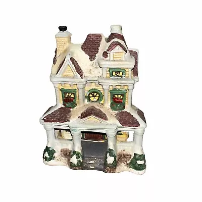 Old Time Pottery Holiday Victorian Porcelain Lighted/No House Christmas Village • $12.99