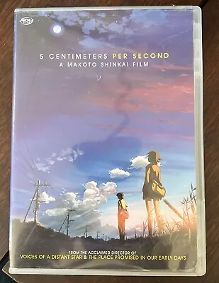 5 Centimeters Per Second (DVD 2008) • $10