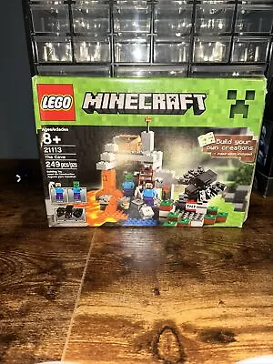 LEGO Minecraft: The Cave (21113) (box Damage) FREE SHIPPING • $33.99