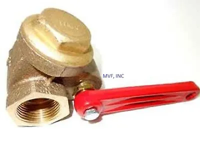 3/4  NPT 200 WOG Quick Opening Gate Valve Bronze Brass Lever Operated BR010514 • $82.50