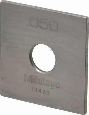 Mitutoyo 0.05  Square Steel Gage Block Accuracy Grade 0 Includes Certificate... • $51.55