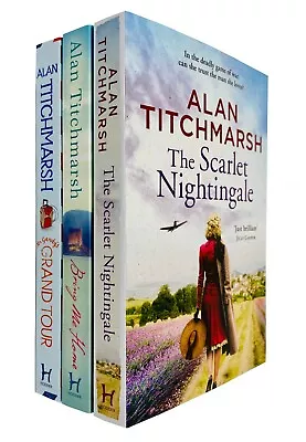 £13.45 • Buy Alan Titchmarsh 3 Books Collection Set Mr Gandy's Grand Tour Paperback NEW