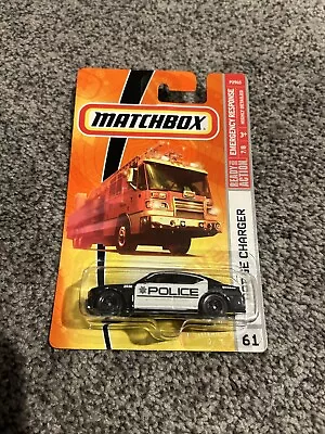 Matchbox 2008 Dodge Charger Police Car 1/64 Diecast Hummelstown Police BAD CARD • $10.99