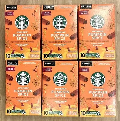 STARBUCKS Pumpkin Spice Keurig K-Cup Coffee Pods 60ct BBD 04/2024 Free Shipping! • $29.95