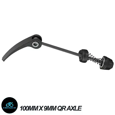 Front 100mm QR Skewer 9mm MTB ATB Mountain Bike Bicycle Hybrid Axle Road Ride • £4.99
