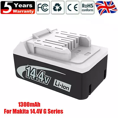 For Original Makita Battery BL1413G BL1415G HP347D DF347D JV143D 14.4V 1.3Ah UK • £24.90