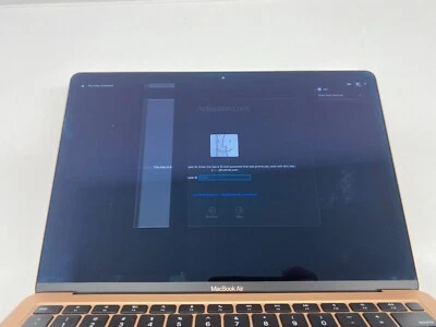 $239 • Buy Apple MacBook Air 13in 256GB SSD M1 8GB Rose Gold ++FOR PARTS ICLocked Reed