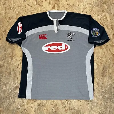 £44.99 • Buy Vintage Natal Sharks Rugby Union Jersey Canterbury 3XL XXXL South Africa 2001