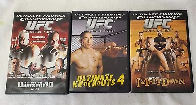 UFC Ultimate Fighting Championship 3 Dvd Lot • $15