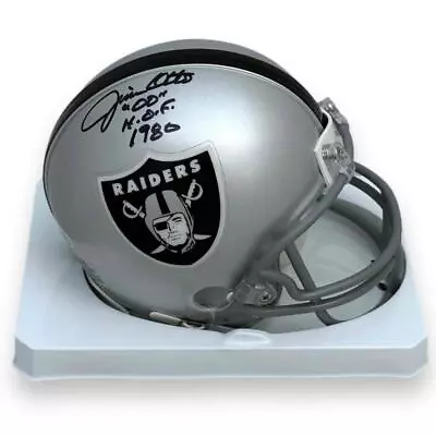 Jim Otto Autographed Signed Oakland Raiders Mini Helmet - Beckett • $79.99