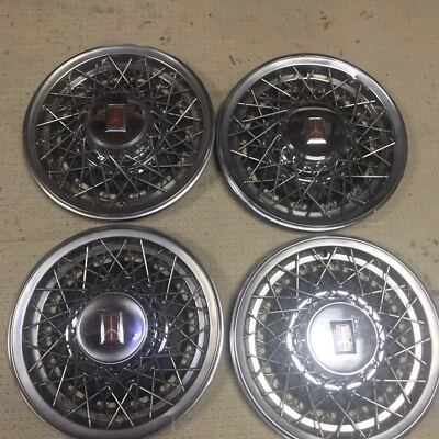 $275.99 • Buy (4) 1980-1984 Olds Delta 88 Custom Cruiser 15  Wire Spoke Hubcap Wheel Cover