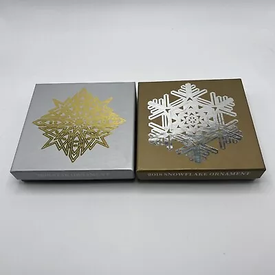 Metropolitan Museum Of Art 2018 Star And Snowflake Ornaments • $100