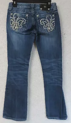 Miss Me Womens Boot Cut Jeans Size 28 JP6114B Blue • $29.99