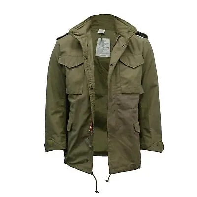 Original US M65 Jacket Army Military Combat Field Vintage Coat Olive Green New • $140.21