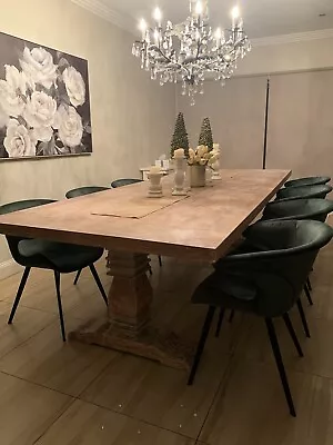 $2999 • Buy 3 Meter Dining Table As NEW (8-10 Seater ) 300cm X 125cm Chairs NOT Included