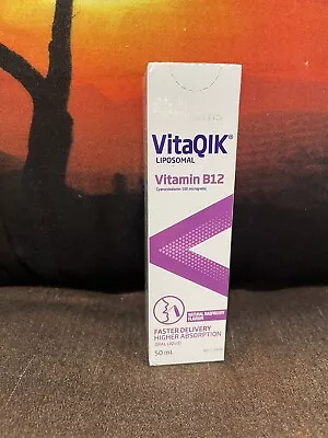 Henry Blooms VitaQIK Vitamin B12 50ml Oral Spray Oral Liquid Raspberry Flavour • $12.10