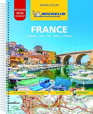 £16.36 • Buy Michelin France Road Atlas By Michelin (Paperback / Softback 2014)