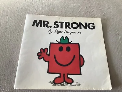 Mr Strong Roger Hargreaves Vintage 1970s Book Thurman Publishing Good Condition • £2.99