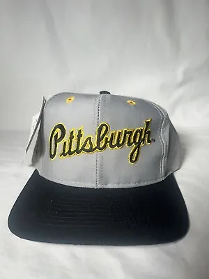 Vintage Pittsburgh Pirates Snapback Hat 90s Nwt Nos • $30