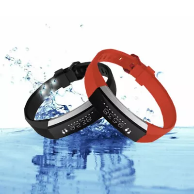 $4.69 • Buy For Fitbit Alta HR, ACE Strap Replacement Silicone Buckle Sport Watch Band 