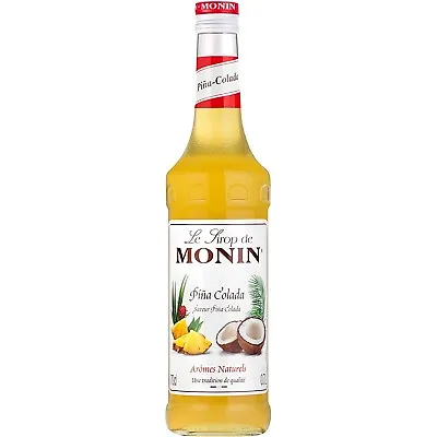 Monin Syrup 700ml Pina Colada Cocktail Mocktail Syrup Dessert Sauce DATED 04/23 • £8.99