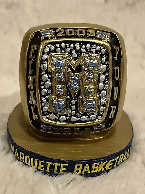University Of Marquette Golden Eagles Basketball 2003 Final Four Display Ring • $15