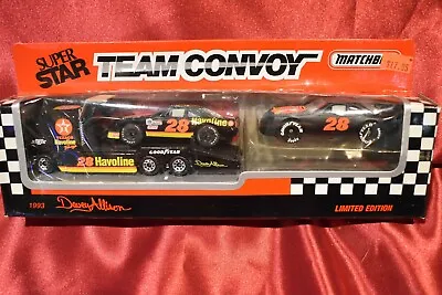 NIB 1993 Matchbox Super Star Team Convoy #28 Davey Allison Nascar NEW  • $14.95