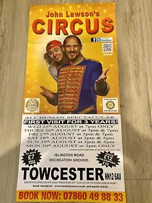 Circus Poster Affiche Plakard John Lawson’s • £0.99