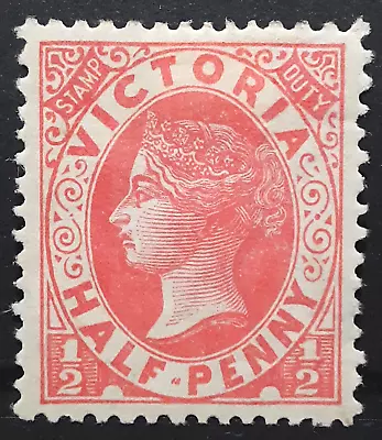 Victoria Australia Stamp 1884-86 1/2d Queen Victoria Scott # 146 MINT OG H • $0.99