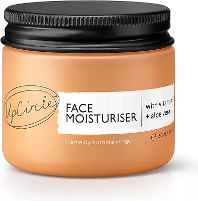 UPCIRCLE Face Moisturiser With Argan Powder Nourishing Day Cream Natural • £14.99