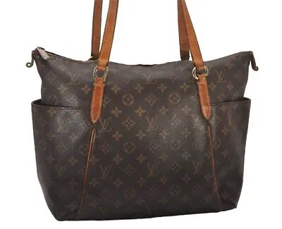 Authentic Louis Vuitton Monogram Totally MM Shoulder Tote Bag M41015 LV 4771I • $90