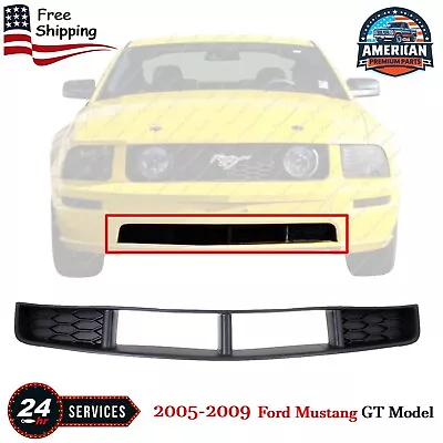 New Bumper Cover Grille Front Center Lower For 2005-2009 Ford Mustang GT Model • $23.88