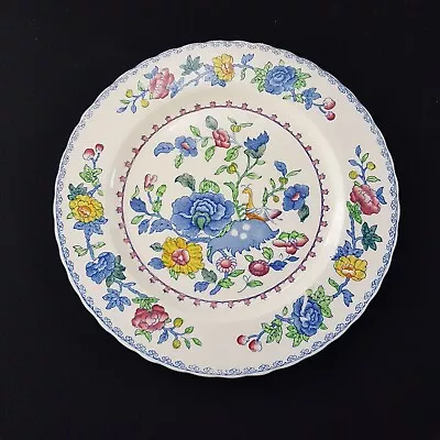 Masons Regency COLONIAL PLANTATION 9.75in Luncheon Dinner Plate Great Britain • $25.44