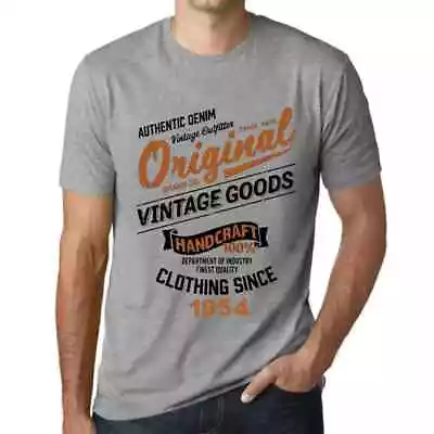 Men's Graphic T-Shirt Original Vintage Clothing Since 1954 70th Birthday • $37.39