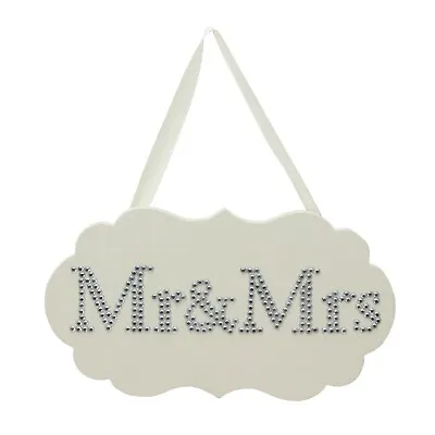 Mr And Mrs Hanging Plaque • £14.99