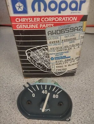 Mopar 83504243 Chrysler Oil Gauge 1984-1996 Oem Nos • $39.99