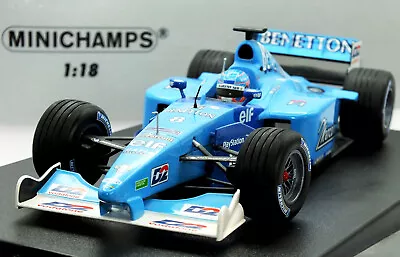 1:18 Minichamps  BENETTON F1 RENAULT SPORT  J.Button SHOWCAR 2001 RARE 180010098 • £59.50