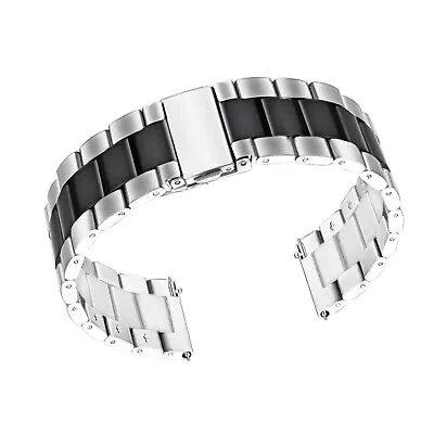 Quick Release Strap Stainless Watchband For Samsung Galaxy Watch 46mm SM-R800 E • $16.41