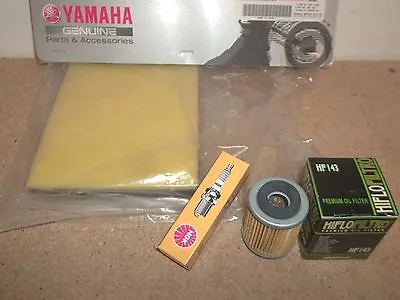 Tune Up Kit Yamaha TTR225 TTR 225 1999-2004 OEM Air Filter + Spark Plug Oil • $20.99