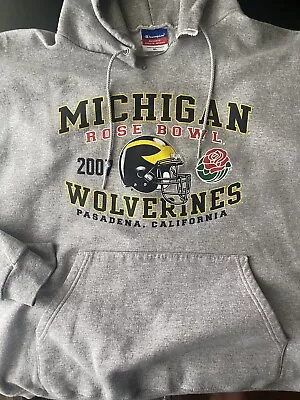 Vintage University Of Michigan Rose Bowl Championship (2007) Sweatshirt - XL • $45