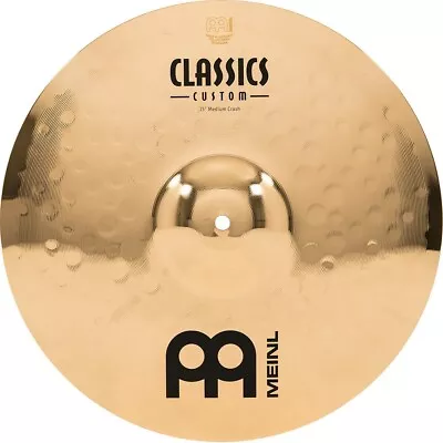 Meinl Classics Custom Brilliant 15  Medium Crash/New-Warranty/Model # CC15MC-B • $149.99