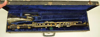 Noblet Paris Bass Clarinet Wood Body With Case • $600