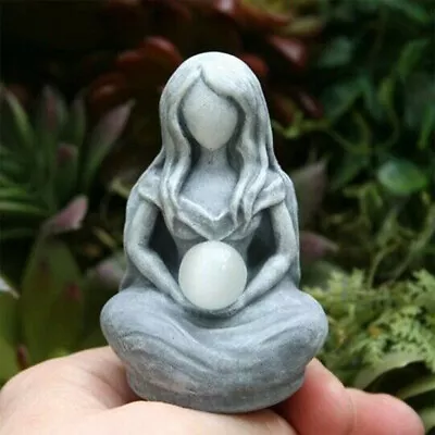 £4.64 • Buy Moon Goddess Statue Greek Mythological Figure Resin Sculpture Home DecoratioMJ