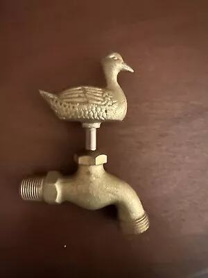  Vintage Brass Spigot  Duck • $25